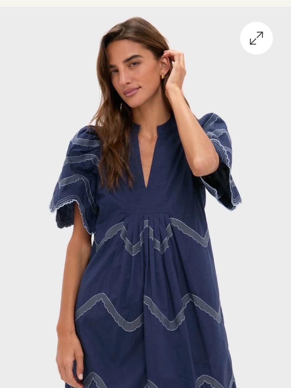 Tuckernut Hyacinth House navy dress - Picture 3 of 13